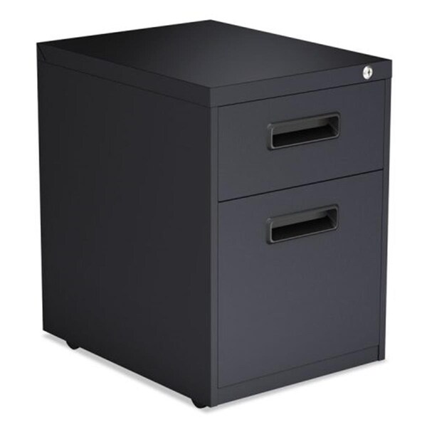 Alera Alera ALEPABFCH Two-Drawer Metal Pedestal File; Charcoal PABFCH - main